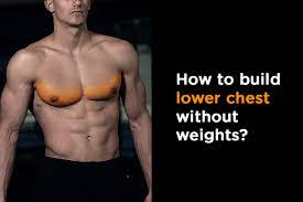 Lower Chest Workout At Home