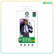 گلس گرین لاین مدل 9H Steve Matte Strong مناسب برای گوشی موبایل iPhone 14  Pro