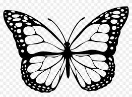 Black And White Clipart Images Of Butterflies Butterfly Clipart Black And White Png In 2020 Butterfly Clip Art Butterfly Drawing Monarch Butterflies Art