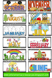 Esl Months Of The Year Cards Months In A Year Elementary Special Education Activities English Language Learners Activities