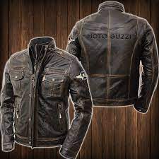 Https Onlineresale Co Product 3007 Leather Jacket Moto Guzzi Fbclid Iwar0qngvpkgcc5yjgqermksaikea1aidvw55vezd4hn Wbhal Accessori Moto Giacca Di Pelle Giacca