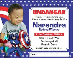Contoh Undangan Ulang Tahun Anak Laki Laki With 800x500 Resolution Ucapan ulang tahun islami untuk anak laki laki dan perempuan.