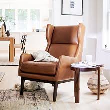 Wall street arm chair adds contemporary style to your office setting. Oversized Leather Chair And Ottoman
