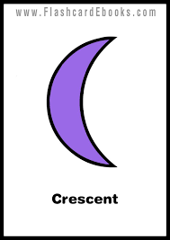 English Flashcard Kindle Crescent Moon Flashcards Light In The Dark Ebooks