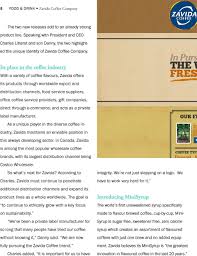 Try our fresh locally roasted blends, gourmet roasts, and name brand coffees. Zavida Coffee Company Pdf Free Download