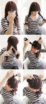 как сделать пучок из длинных волос с помощью бублика 8 Simple Daily Hairstyles For Long Hair Beauties Hair Pinterest Pricheski Idei Prichesok I Volosy