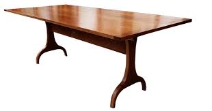 Style your perfect dining room with our selection of dining room tables, dining room chairs, bar stools and more at. With Breadboard Ends And A Sturdy Yet Delicately Carved Base This Handmade Shaker Harvard Trestle Dining Table Shows Both Style And Strength