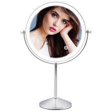 Check spelling or type a new query. Buy 8 Inch Rechargeable Lighted Makeup Mirror Double Sided Makeup Vanity Mirror With 3 Colors Lighting 10x Magnifying Mirror Touch Sensor Dimming Tabletop Round Cosmetic Light Up Mirror Chrome Online In Germany B083k6v757