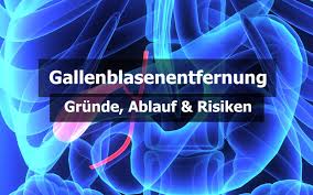 Cholezystektomie Grunde Ablauf Risiken Praktischarzt