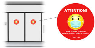 Mask Required Door Decals Kelime ve terimleri çevir ve farklı aksanlarda sesli dinleme. mask required door decals