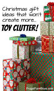Christmas gift ideas for babies and toddlers. Christmas Gift Ideas For A Clutter Free Christmas Frugal Fun For Boys And Girls