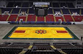 Colorful Mecca Court Returns For One Night Basketball Floor Basketball Court Size Mecca