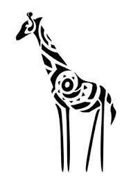 Giraffe Originality Change Of Perspective View This Photo Giraffes On Account Of Their Being So Tall Giraffe Tattoos African Tribal Tattoos Tribal Tattoos