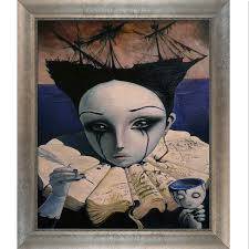 La Pastiche Adrian Borda The Story of My Hopes Framed Fine Art Print