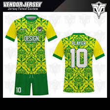 Desain baju futsal pola raglan; Katalog Desain Baju Futsal 6