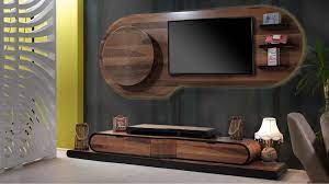 power ahsap duvar unitesi 2 delux wall tv unit design living room tv unit tv wall decor