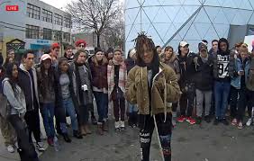 Commencing at 9am on january 20, 2017, the day of the inauguration of the 45th president of the united states, the public is invited to deliver the words he will not divide us into a camera mounted on a wall outside the museum of the moving image, new york. Shia Labeouf S Anti Trump Art Project With Jaden Smith Could Be His Most Powerful Yet