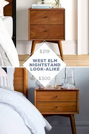 Find a wide selection of furniture and decor options that will suit your tastes, including a variety of mid century side table. West Elm Mid Century Nightstand Copycat Kendra Found It