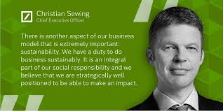 The bank agreed to pay $258 million in settlements. Deutsche Bank 39 S Ambition To Lead The Transition To Sustainable Finance