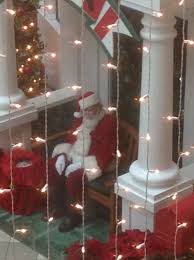 Santa Clause At The Castleton Square Mall In Indianapolis Indiana Christmas Lights Holiday Decor Christmas