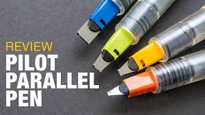 Review Pilot Parallel Pen The Budget Calligraphy Pen Youtube It's ideal for roman and italic lettering, line drawings, and ornamental and fine line work. review pilot parallel pen the budget calligraphy pen