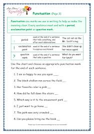 Welcome to our grammar worksheets category, where you can find tons of free print ready worksheets and lesson plans that you can use in your english grammar is the body of rules that describe the structure of expressions in the english language. Grade 3 Grammar Topic 30 Punctuation Worksheets Lets Share Knowledge