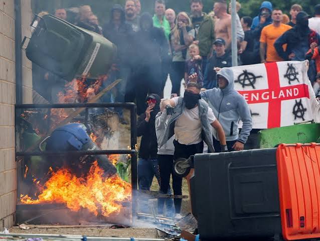 They thought they were going to die': the asylum seekers who survived rioters trying to burn down their accommodation | Rotherham | The Guardian