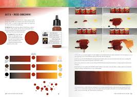 how to work with colors and transitions with acrylics