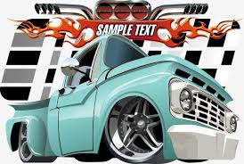 Vector Cartoon Pickup Truck Cartoon Pickups Pickup Vector Pickup Png And Vector With Transparent Background For Free Download Car Cartoon Truck Art Hot Rods Cars