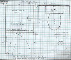 5 Acres A Dream Bathroom Plans On Graph Paper Bathroom Plans Small Bathroom Layout How To Plan