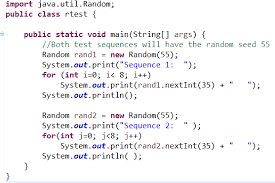 Java Random Generation Javabitsnotebook Com