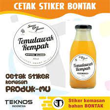 Selain lebih bervariasi, stiker juga. Stiker Sticker Label Minuman Botol Jamu Susu Kedelai Shopee Indonesia