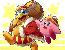 Kirby And King Dedede Print By Silverava On Deviantart Kirby Character Kirby Kirby Memes