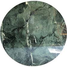 Italian Round Green Marble Table Top Found On Polyvore Marble Table Top Marble Table Stone Table Top