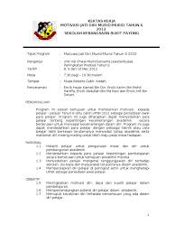 0 ratings0% found this document useful (0 votes). Kertas Kerja Motivasi