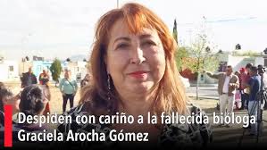 Despiden con cariño a la fallecida bióloga Graciela Arocha Gómez