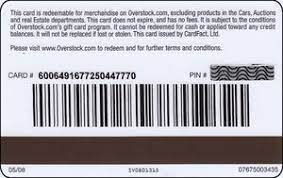 Refunds as club o can be seen by checking rewards summary under club o. Gift Card Overstock Overstock United States Of America Overstock Col Us Ovck Sv0801315