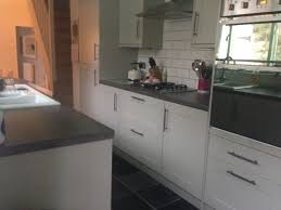 Home blog kitchen worktops best worktops for handleless kitchen doors. Grey Cream Grey Kitchen Tiles Design Novocom Top