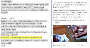 Cherchez des exemples de traductions dus dans des phrases ce faisant avec une énergie et des objectifs renouvelés, il a tiré parti des possibilités et des gestion qui font valoir la différence de leurs besoins; Pinkfrenetik On Twitter Passion Lire Les Analyses Des Paroles De Pnl Sur Genius