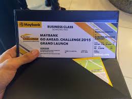 And so, i have come to realize that with the right amount of pressure. Maybank Go Ahead Challenge Review