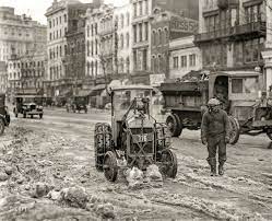 Washington Dc 1925 Snow Removal -- Ford Motor Co Fordson Tractor Pennsylvania Avenue Httpwwwsho Historical Pictures Historical American History