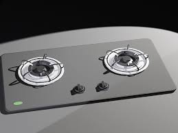 2 Burner Gas Stove 3d Model Cadnav