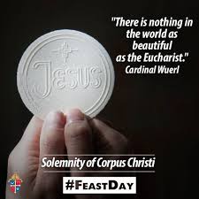 Corpus christi, also called the solemnity of the most holy body and blood of christ, is a religious festival celebrated by many roman catholics on the first thursday after trinity sunday, which is the first sunday after pentecost. Pin On Love Being Roman Catholic