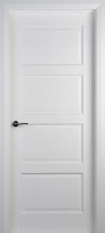Don't be limited to plain white home depot interior doors. Contemporary 4 Panel White Primed Door 40mm White Internal Doors The Door Store