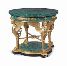 An Italian Ormolu And Malachite Centre Table By Baldi Florence Christie S Table Malachite Center Table