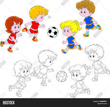 Download 176 kids playing soccer free vectors. Children Playing Vector Photo Free Trial Bigstock