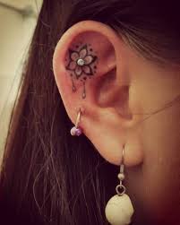 Cute Ear Tattoos For Women Ear Tattoo Ideas For Girls Ear Tattoo Tiny Ear Tattoo Ear Tattoos For Women