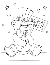 Here is our collection of kids teddy bear coloring page sheets. Patriotic Teddy Bear Coloring Page Free Printable Coloring Pages For Kids