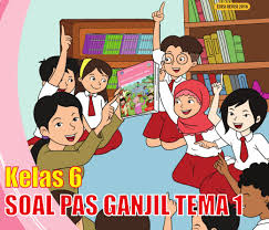 Soal Uas Pas Kelas 6 Sd Tema 1 Revisi 2018 Sanjayaops