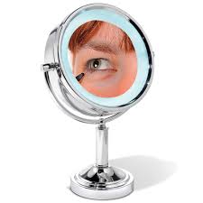 The 15x Magnifying Vanity Mirror Hammacher Schlemmer Target/beauty/15x makeup mirror lighted (36)‎. the 15x magnifying vanity mirror